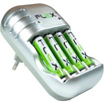Carregador De Pilhas Aa-aaa-9v Fxc03aaa Bivolt Flex