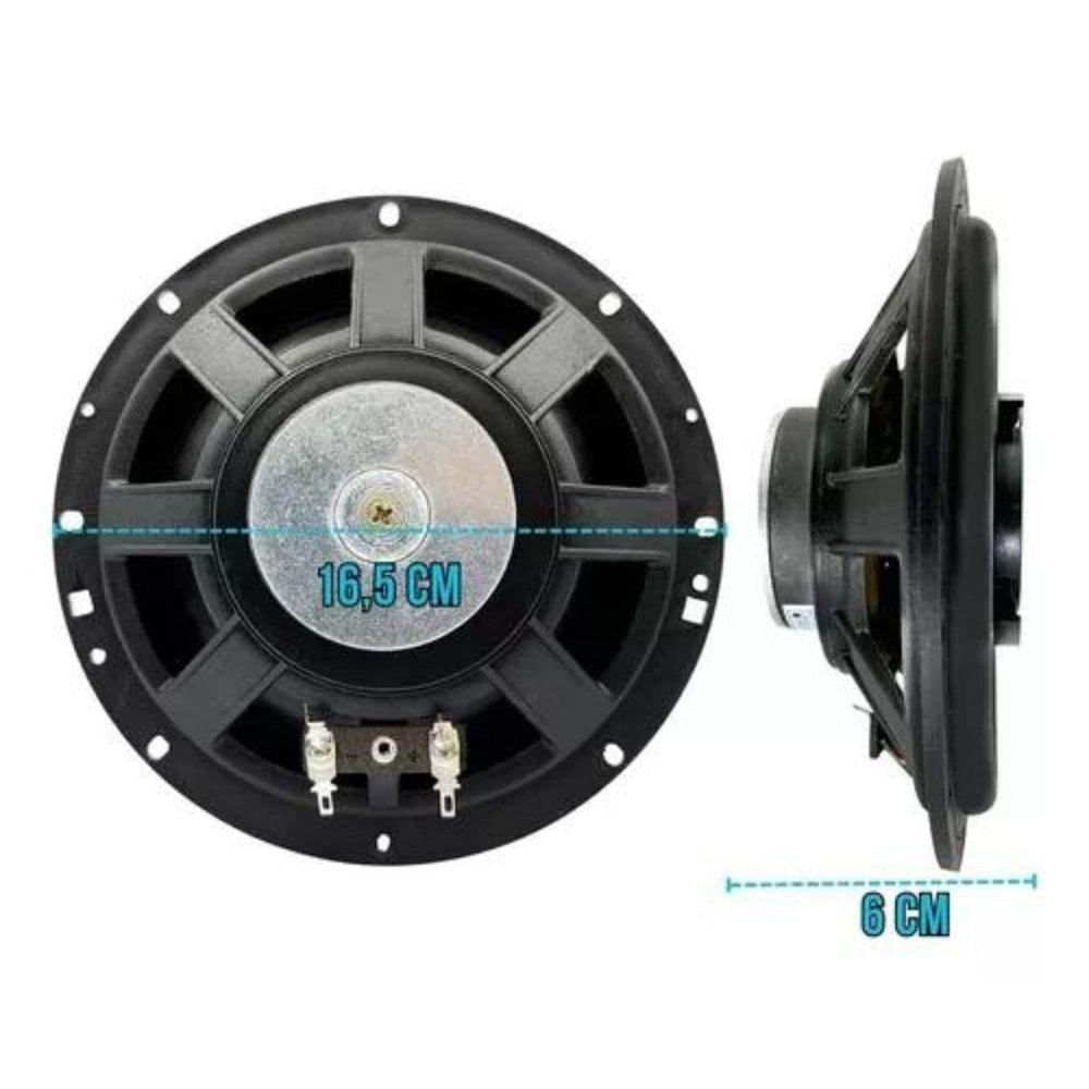 Kit Fácil Auto Falantes 6pol +6x9 Jb669 Flex Le Son 220w Som