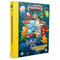 Livro Infantil Dc Super Friends Trabalhando Em Equipe Capa Comum