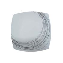 Conjunto 6 Pratos Quadrado Jantar Porcelana Italiana Bugatti