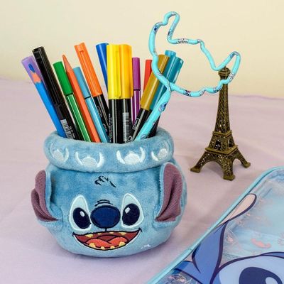 Organizador De Mesa Fluffy Stitch Volta às Aulas