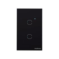 Interruptor SMART Zigbee Touch 2 Preto EZS 1002 4850048
