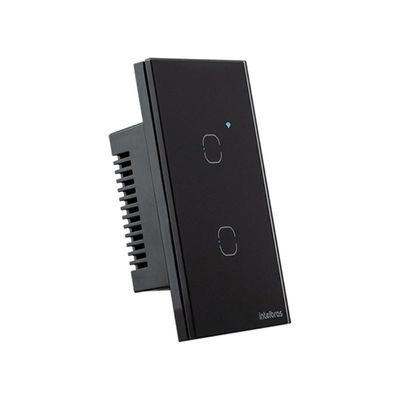 Interruptor SMART Zigbee Touch 2 Preto EZS 1002 4850048