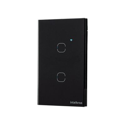 Interruptor SMART Zigbee Touch 2 Preto EZS 1002 4850048