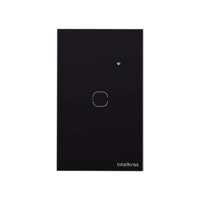 Interruptor SMART Zigbee Touch 1 Preto EZS 1001 4850053