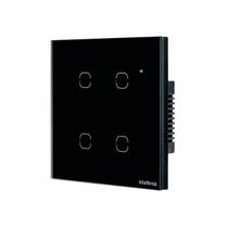 Interruptor SMART WI-FI Touch 4 Teclas Preto EWS 1004 4850028