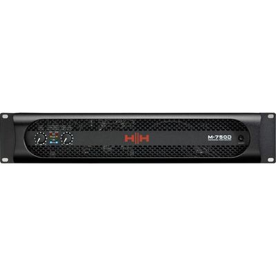 Amplificador de Potência HH M-750D Power Stereo 1500W