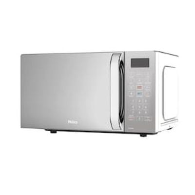 Forno de Micro-ondas Philco PMO23EB com Menu FIT 20 Litros - Branco e Prata Prata / 110