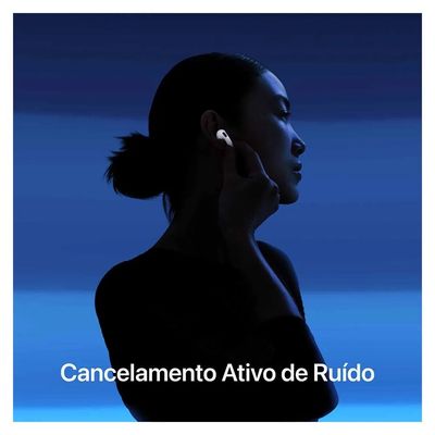 Apple AirPods (4ª Geração) com Cancelamento Ativo de Ruído