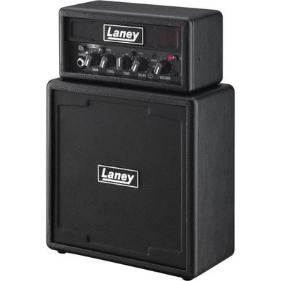 Mini Amplificador para Guitarra Laney MINISTACK-B-IRON Preto