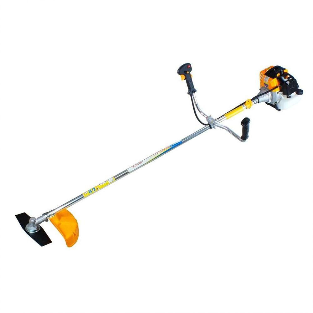 Roçadeira Vulcan Vr430s 43cc 1,7hp Gasolina Nylon E Facão