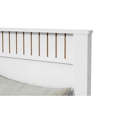 Cama Solteiro Athenas Branco Ou Branco C/ Lilás - Flex - Lopas