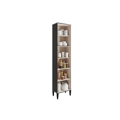 Paneleiro De Cozinha Alpha 2510 C- 3 Portas 50cm Preto - Carraro