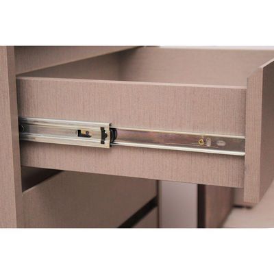 Corrediça Para Gaveta Trilho Telescópico 50Cm Par 50Kg Aço