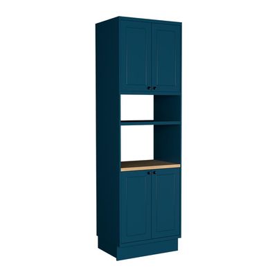 Cozinha Completa Évora 16 PT 3 GV Azul Órion