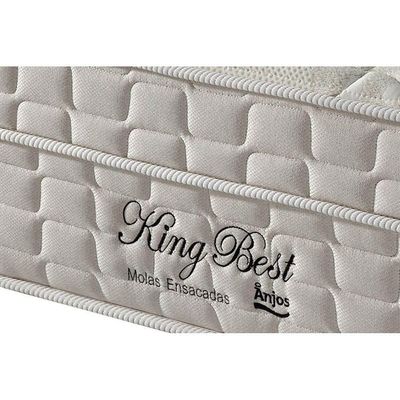 Colchão King Molas Ensacadas Masterpocket King Best Clean (193x200x28) Anjos