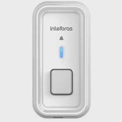 Campainha Residencial Wireless Eletrônica Sem Fio Intelbras CIB 101 Branco