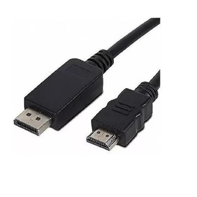 Cabo Displayport Hdmi Blindado dp Macho X Hdmi Macho1,8 Mt