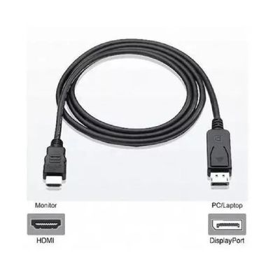 Cabo Displayport Hdmi Blindado dp Macho X Hdmi Macho1,8 Mt