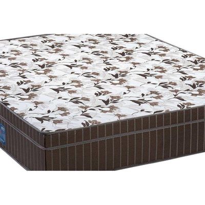 Colchão Casal Anatômico Orthoface Polar (1un) + Cama Invicta Com Baú Branco