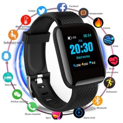 Relógio Smartband Smartwatch D13 Bluetooth Preto