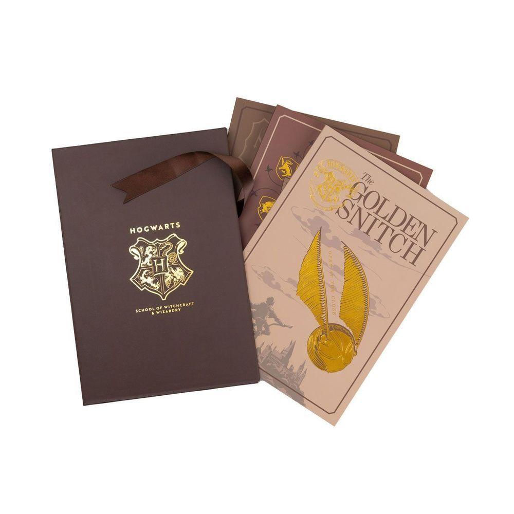 Kit Com 3 Cadernos Hp Hogwarts
