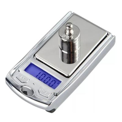 Balança De Viagem: Mini Chaveiro, 0.01-200g, Lcd