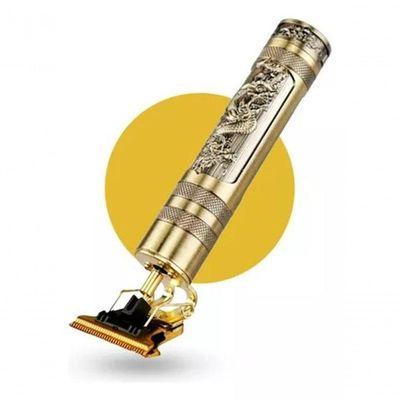 Aparador De Cabelo Profissional Dragão Dourado