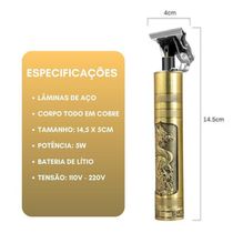 Aparador De Barba Dragão: Tecnologia E Design