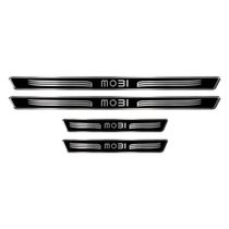 Kit Soleira Adesivo Porta Fiat Mobi 2017 2018 2019 2020 2021 Cromado