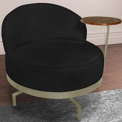 Poltrona Giratoria Glamour 704 Organica Linho Boucle 3304 Ezz 3304