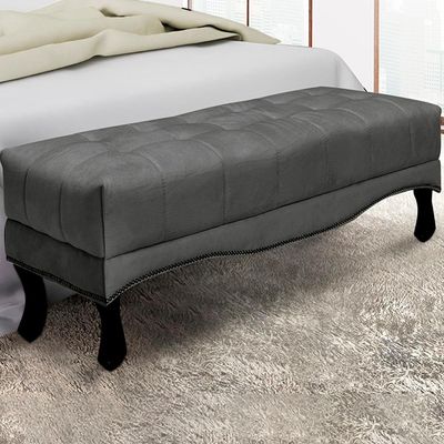 Puff Recamier Retro Vic 195cm Suede 1104 Ezz 1104