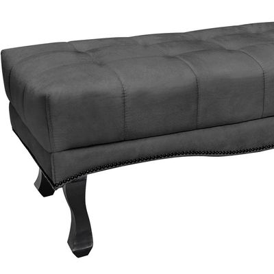 Puff Recamier Retro Vic 90cm Suede 1104 Ezz 1104