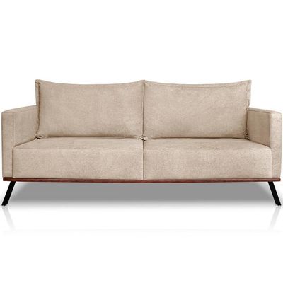 Sofa Aya 2 Lugares Para Sala De Estar 180cm Boucle 3301 Ezz 3301