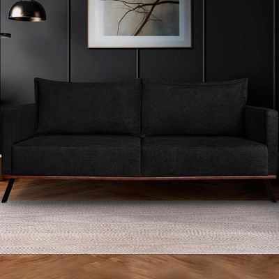 Sofa Aya 2 Lugares Para Sala De Estar 180cm Boucle 3304 Ezz 3304