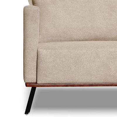 Sofa Aya 3 Lugares Para Sala De Estar 220cm Boucle 3301 Ezz 3301