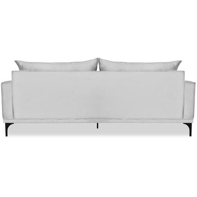 Sofa Living 3 Lugares Nori 200cm Veludo Deluxe 2223 Ezz 2223
