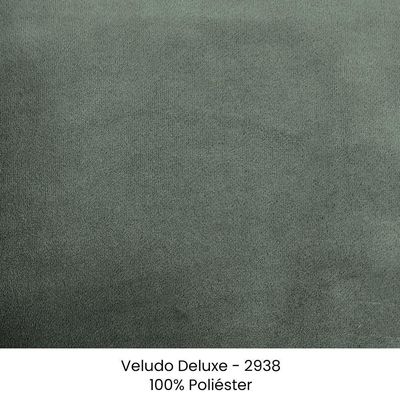 Sofa Living 3 Lugares Nori 220cm Veludo Deluxe 2938 Ezz 2938
