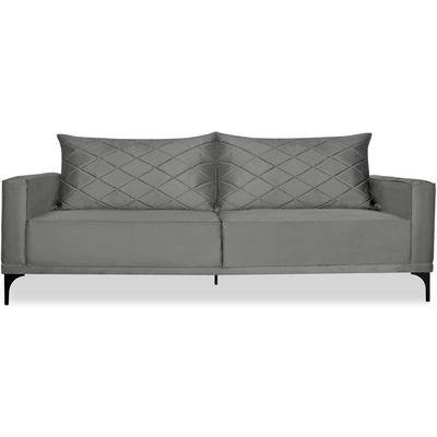 Sofa Living 2 Lugares Nori 180cm Veludo Deluxe 2938 Ezz 2938