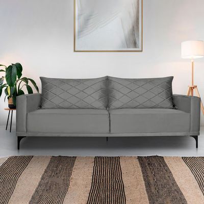 Sofa Living 2 Lugares Nori 160cm Veludo Deluxe 2938 Ezz 2938