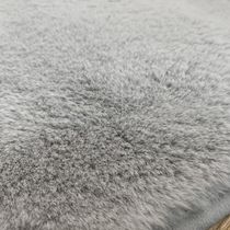 Tapete Para Quarto Antiderrapante Fluffy Toque Pele Coelho Felpudo