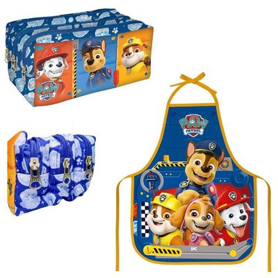 Kit Escolar Completo Patrulha Canina - Azul - 10 Itens