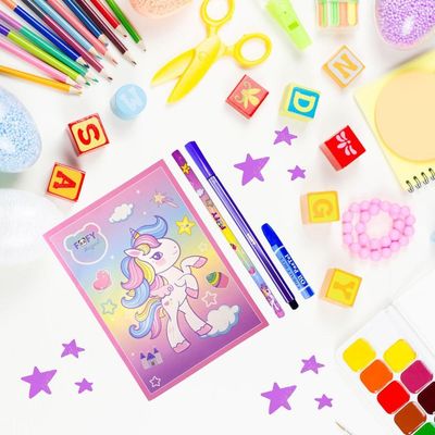 Kit Desenho Artístico Infantil Encanto Com 33 Peças Fofy