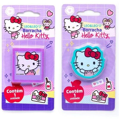 Borracha Hello Kitty Blister C-1 Und. Sortidos - Leo & Leo