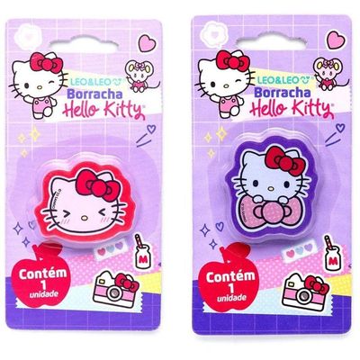 Borracha Hello Kitty Blister C-1 Und. Sortidos - Leo & Leo