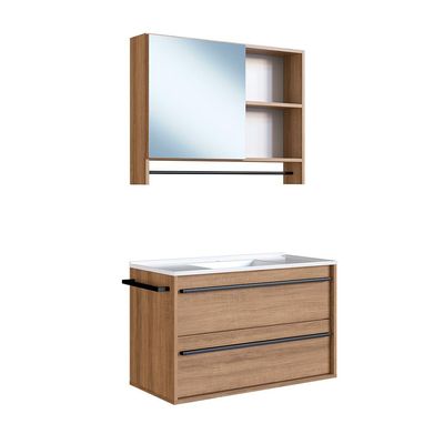 Conjunto para Banheiro com Cuba Sebastian 2 PT 1 GV Mel