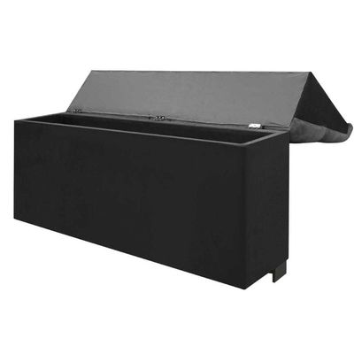 Painel de Cama Box Estofada King Imperador Suede Marrom Taupe - Simbal