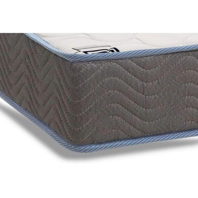Cama Box Baú Casal: Colchão Espuma D33 Ortobom Light Saúde + Base CRC Courano White (138x188)