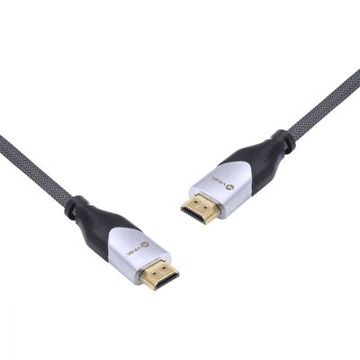 Cabo Hdmi 2.0 4k Ultra Hd 3d Conexão Ethernet Blindado Em Nylon 2 Metros - H20b-2