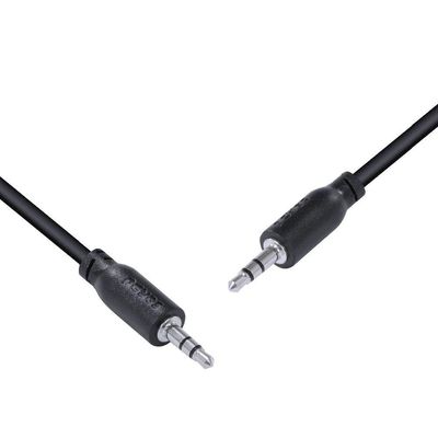 Cabo P2 3.5mm Macho Para P2 3.5mm Macho 28awg Puro Cobre 60 Cm - P35m-06